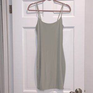 Sage green Bodycon dress